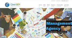 Desktop Screenshot of clearsemsolutions.com